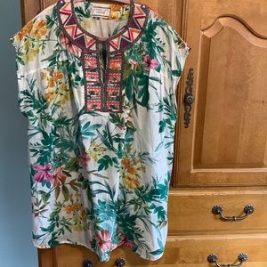 Johnny Was Workshop Tank 🌸💕🌸🌺 Size L